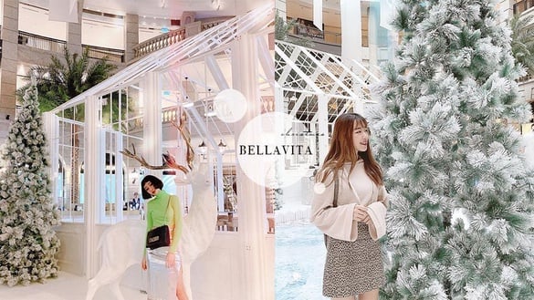 BELLAVITA聖誕極光、冰河、北歐奇境，不用出國就可以拍美照！