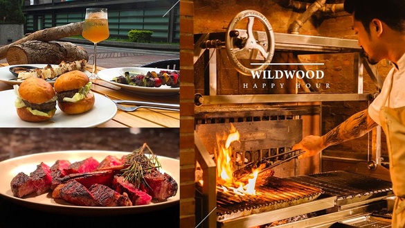 WILDWOOD原木燒烤戶外小酒館，美酒配101美景! HAPPY HOUR來一杯犒賞自己吧