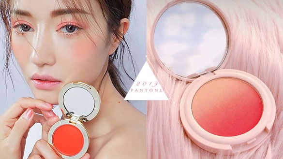 這6款2019 pantone活力橘腮紅必收！原來「血橙色」這麼好看