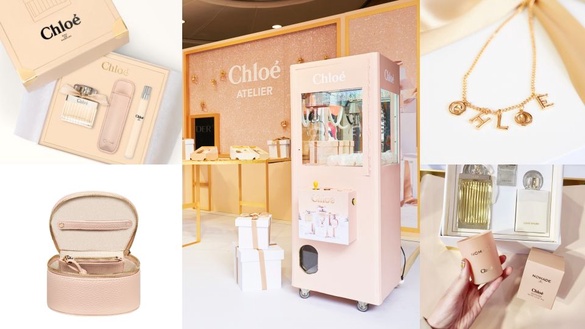 最暖心Chloé聖誕香氛組合、超萌夾娃娃機，等你一起來快閃店霸佔幸福～