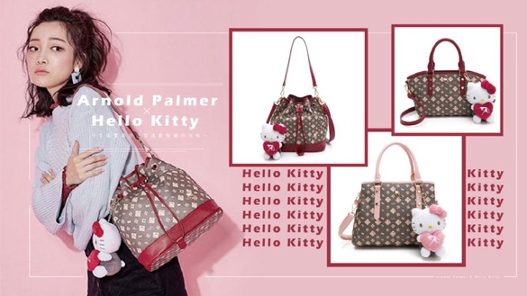 Arnold Palmer X Hello Kitty聯名又回來了！經典雨傘logo搭配Kitty吊飾，少女心大爆發啦！