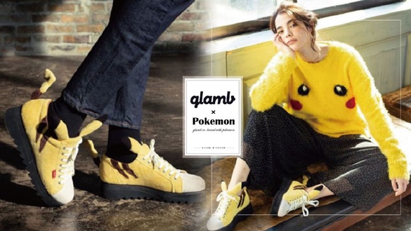 glamb x 神奇寶貝超強聯名，皮卡丘布鞋、胖丁毛衣太可愛！