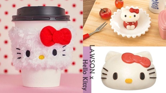 日本超商Hello Kitty限定商品登場～造型包子不再是環球影城限定！