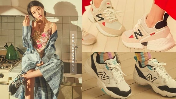 台灣也要開賣啦！IU腳踩new balance 708 新款仙女球鞋下凡，穿搭法全公開！