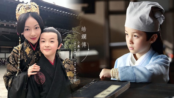 《皓鑭傳》小贏政好眼熟，夜華原來是你呀！11歲已合作楊冪、熱巴、孫儷，堪稱女神收割機