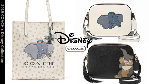 2019 COACH x DISNEY聯名再次出擊！愛麗絲、小鹿斑比、101忠狗成為主角！