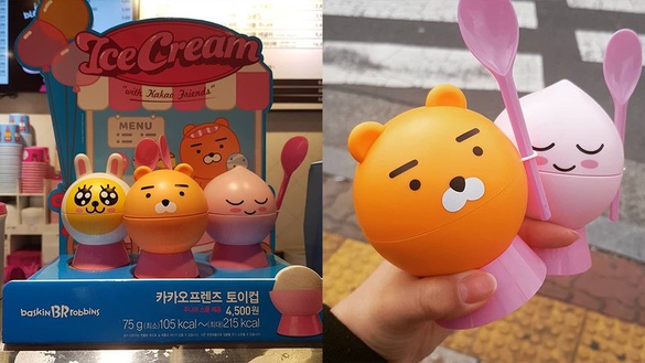 Kakao Friends X 韓國BR！聯名推出超可愛「冰淇淋杯」～
