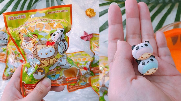 7-11又有新玩具！超可愛三麗鷗泡澡球，6款造型公仔怎麼能不收集