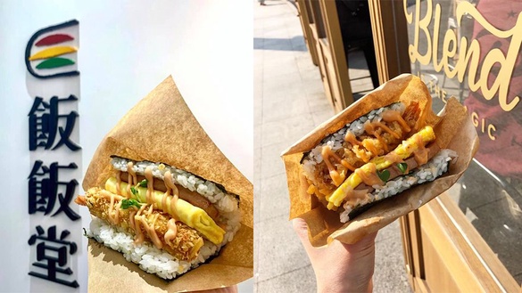 台北「飯飯堂」新開幕吃得到道地沖繩飯糰~海大蝦天婦羅握飯丸、台灣風味限定版都是必吃！