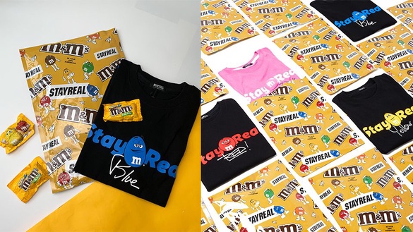 STAYREAL x M&amp;M'S「尋找幸運巧克力豆潮T」，趕快來把隱藏角色帶回家吧！
