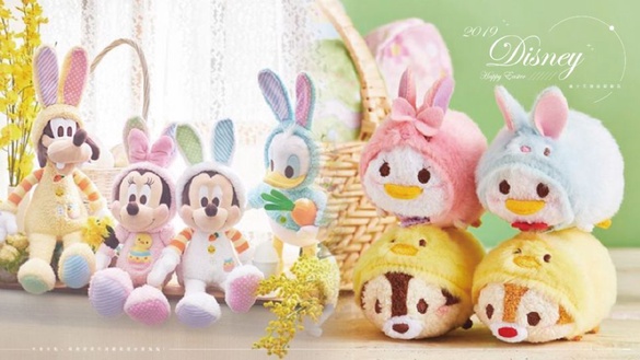 2019迪士尼復活節新品，米奇米妮、奇奇蒂蒂化身最萌復活節兔兔！