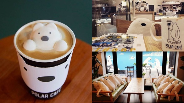 IG狂洗版！北極熊咖啡廳「Polar Cafe」台北西門町新開幕，給你滿滿的北極熊！