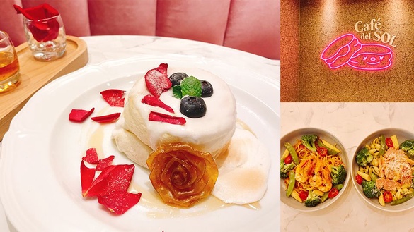 日本福岡人氣鬆餅名店「Café del SOL」推期間限定「楓糖桂花釀鬆餅」，還有新口味的義大利麵也別錯過！