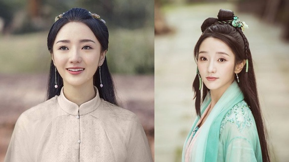 《新白娘子傳奇》小青蛇美成仙！肖燕也是《招搖》琴芷嫣，16張古裝美照合集
