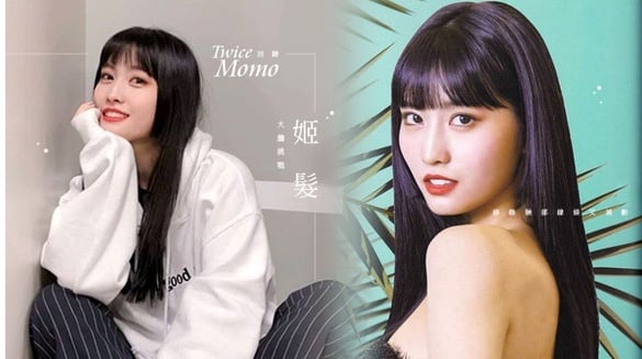 Twice新輯回歸！Momo大膽挑戰日本「姬髮」，修飾臉部線條又減齡