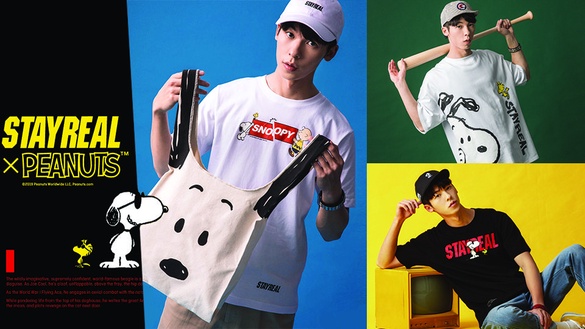 SNOOPY大頭變身可愛老帽、帆布包，STAYREAL X SNOOPY翻轉運動時尚風!