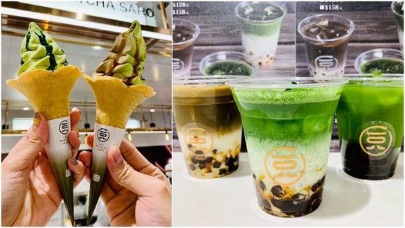 一〇八抹茶茶廊獨家推三款高級珍珠創意飲品，限量冰抹茶連續21天買一送一超划算