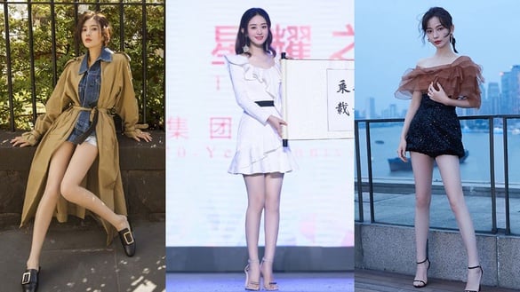 《知否》原來也是美腿女神集中營！8腿精多位身高170，趙麗穎也比不過她們