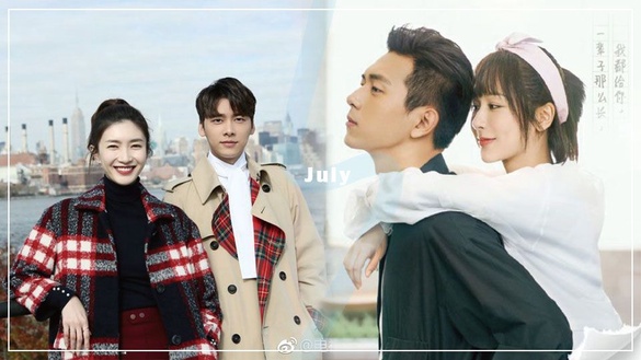 7月陸劇看這些！唐嫣、鄭爽、古力娜扎、吳謹言小花打對台！《親愛的，熱愛的》楊紫賣萌來襲！