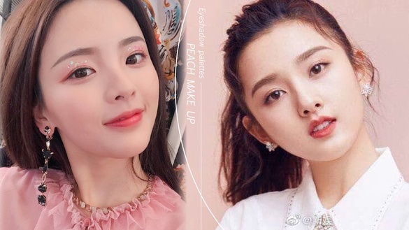 迪麗熱巴、楊冪、劉亦菲「＃蜜桃少女妝」超甜！加碼三款蜜桃眼妝必備眼彩盤推薦，讓你甜度破表招桃花！