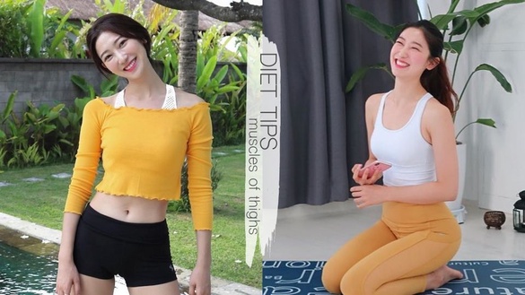 用對方式瘦更快！韓國網美教練公開不同類型的大腿瘦身法，加碼分享骨盆矯正運動