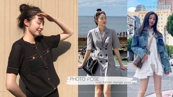 IG、小紅書網紅私藏「三角形」拍照法！擺出這個形狀姿勢，顯高顯瘦、雙腿變細長