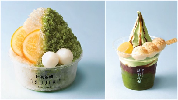 抹茶控注意！抹茶專賣「辻利茶舗」推抹茶新冰品，「蕨餅百匯」、「招牌雙茶刨冰」通通必吃！