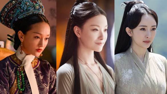 《宸汐緣》倪妮撞衫《三生三世》楊冪！7女星用同個造型師，迪麗熱巴變仙女，周迅被嫌老！