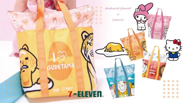 「三麗鷗Ｘ戽斗星球購物袋」全台限量5萬個！戽斗的Hello Kitty獅與美樂蒂兔，看起來意外的可愛～