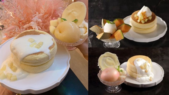 日本超人氣鬆餅名店「椿 Tsubaki Salon」正式登台，水蜜桃、哈密瓜二款夏日新口味必吃！