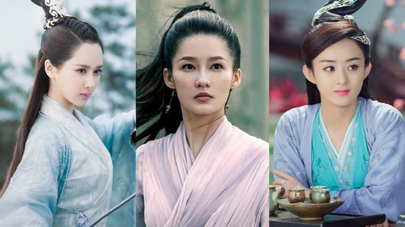李沁新戲《誅仙》挑戰楊紫經典角色！回顧《青雲志》10美人榜單，楊紫美過趙麗穎