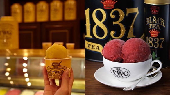 TWG Tea全球首家快閃店，5款獨家「茶香冰淇淋」，限時6天在這裡登場!