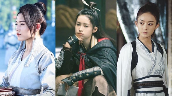 李沁《南歌》俠女造型曝光！古裝劇12位霸氣俠女，《延禧》爾晴帥過楊冪、趙麗穎