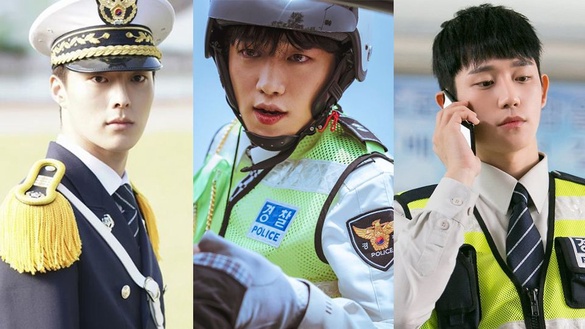 11位韓星警察造型，《Watcher》徐康俊上演「制服誘惑」，丁海寅、安宰賢微笑偷走少女心，只有第8位像亂入