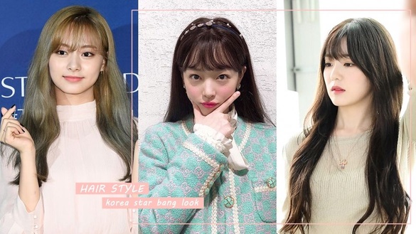 雪莉、子瑜、Jennie都剪了？特搜7位韓星最新「瀏海範本」，今夏爆款日系瀏海、愛心瀏海圖鑑