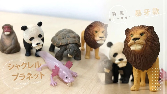 戽斗星球農場動物，萌度更上一層樓！新造型「暴牙款」醜破天際，牙醫看了森七七！