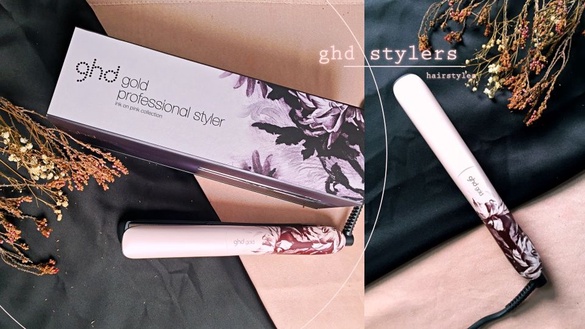 ghd絕美粉墨造型夾登場！一支打造直、捲髮，髮質強韌度提升70%，受損髮也不怕！