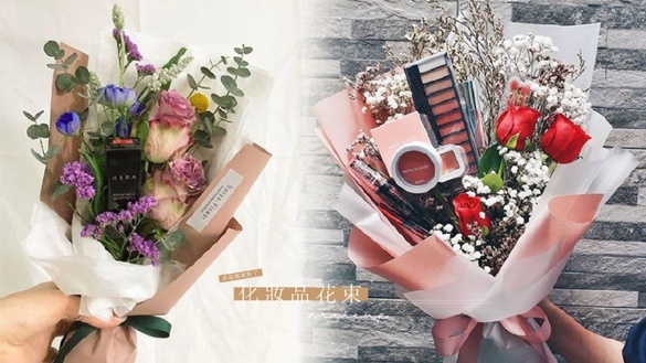 韓國INS爆紅「化妝品花束」超吸睛，用化妝品花束告白絕對成功、送閨蜜也超適合！