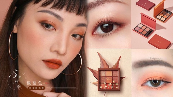 Etude House「#Maple Road」晉升開架洗版王，加碼5款開架秋季「楓葉色眼影盤」，承包整個秋天的溫暖色調！