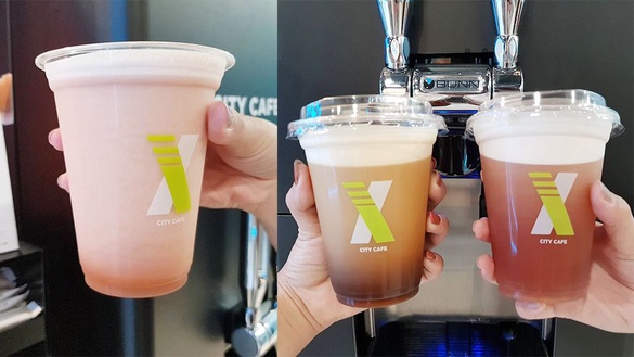 7-11氮氣飲品系列！網美級的粉嫩漸層「氮氣玫瑰烏龍果茶、氮氣冷萃咖啡」，全台限量100家7-11販售！
