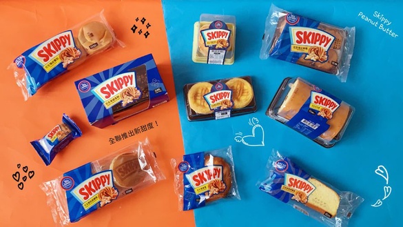 全聯SKIPPY花生醬系列甜點！超多SKIPPY花生醬系列甜點，濃郁的滋味就在全聯等你～