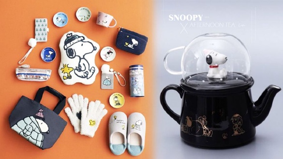 SNOOPY X AFTERNOON TEA 第二彈！2019冬日溫暖小物陪你過冬，超萌加濕器、茶具組手刀搶購！