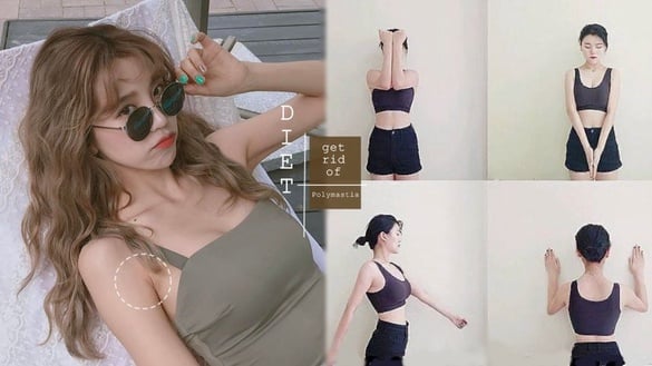 消副乳、瘦蝴蝶袖4動作！還能改善肩頸痠痛～小紅書網紅實測兩周見效，穿無袖不再怕擠出肉！
