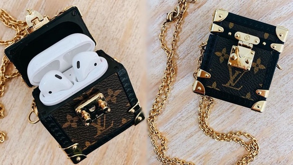 Louis Vuitton 推出AirPods收納盒，還能當作項鍊穿戴，根本是夢幻時尚逸品！