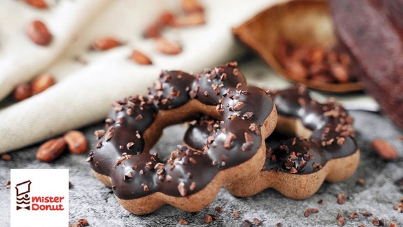 Mister Donut X 世界巧克力冠軍打造「Chocolate Collection」可可系列甜甜圈，可可碎粒波堤、可可火山黃金圈共六款通通都想嚐！