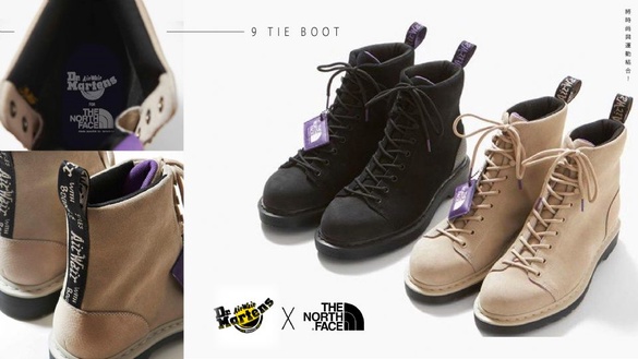 Dr.Martens X The North Face 聯名推出「機能型馬汀靴」！時尚米、經典黑二色，耐髒、好走又百搭！