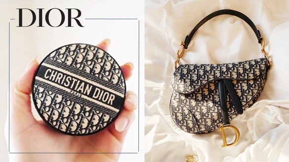 美哭！DIOR推出復古「老花氣墊」！經典DIOR老花刺繡搭配奶油光粉底，必須手刀搶！