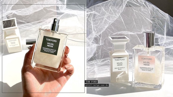 TOM FORD保養油「珍珠光」絕美新色登場！冰晶般的細緻流沙美翻，加碼冬季新品彩妝
