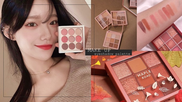 韓國話題款九宮格眼影！innisfree、COLOUR POP根本零廢色，ETUDE HOUSE楓葉盤台灣也買得到