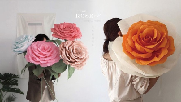 「巨無霸玫瑰花」韓妞SNS狂洗版！小而美的精緻花束通通OUT，就是要巨無霸玫瑰花才吸睛